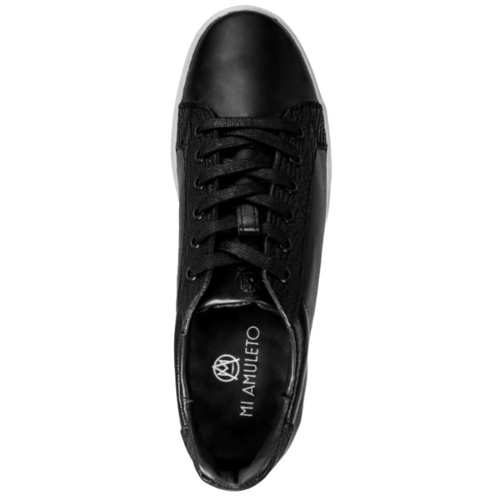 Tenis Tiburón y Vacuno Negro Tenis Tiburón y Vacuno Negro