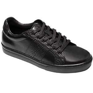 Tenis Tiburón y Vacuno Negro Franja Lateral